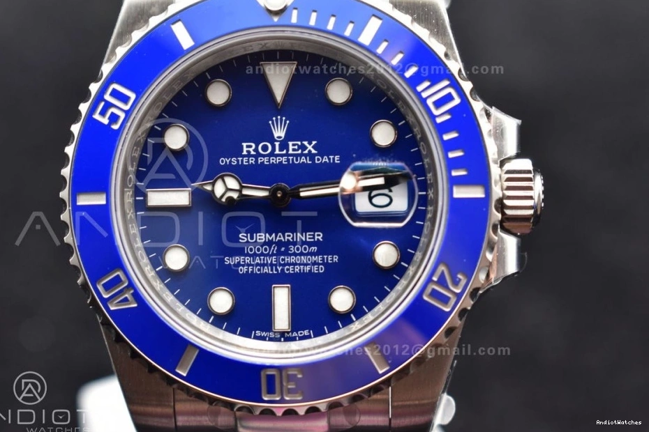 LB Steel Edition 904L VSF 1134 Submariner WaterResistant VS 116619 1:1 Best Blue Ceramic 0919